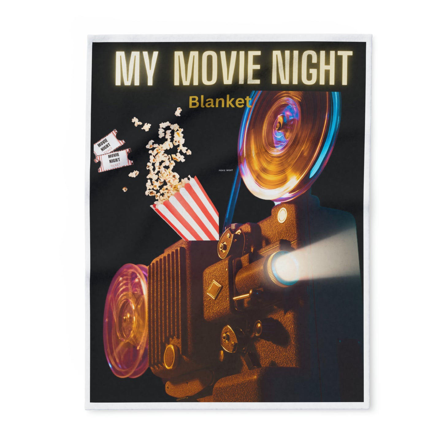 Movie Night Fleece Blanket