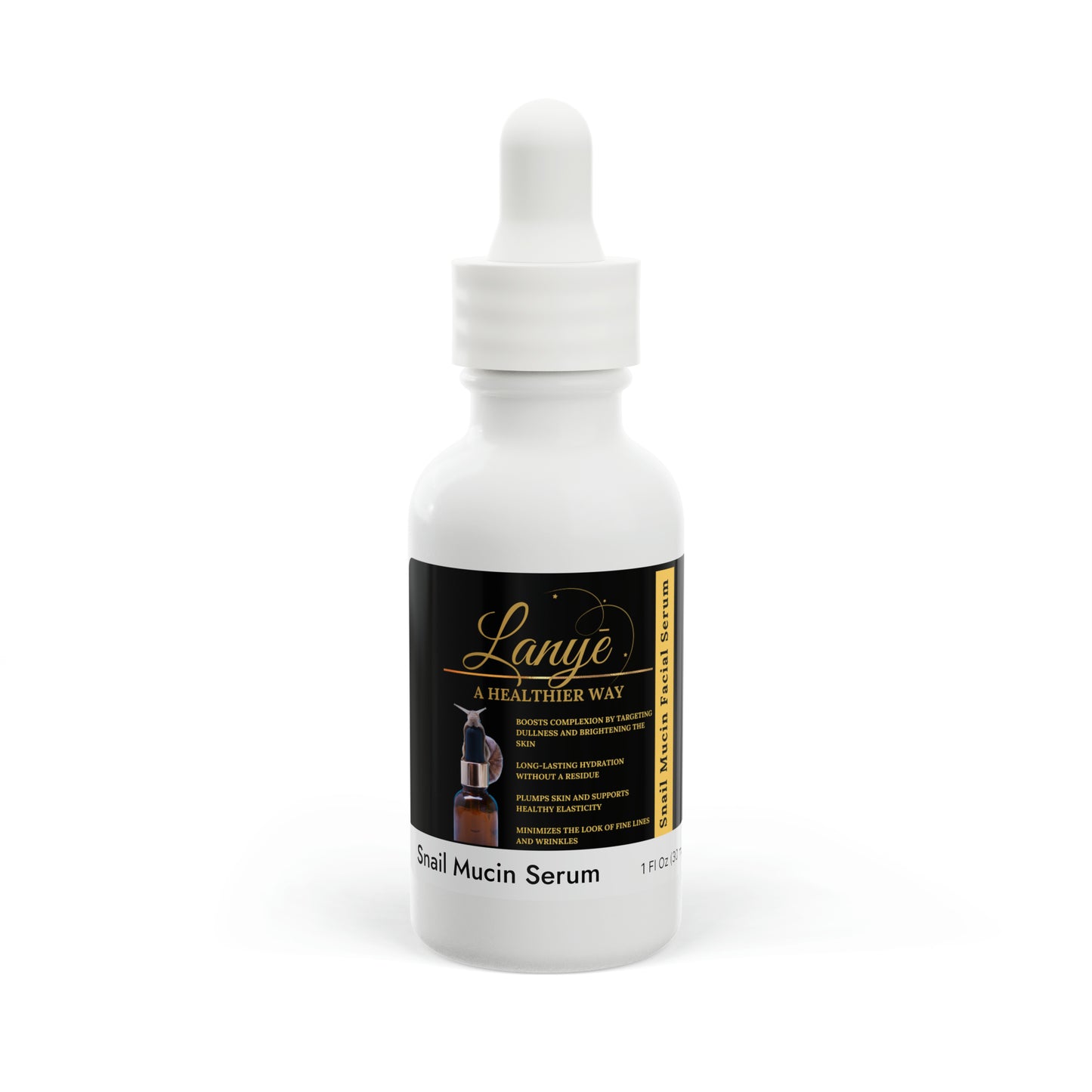 Lanye - Snail Mucin Facial Serum, 1oz