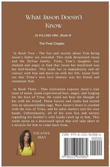 What Jason Doesn't Know...Is Killing him Book 3