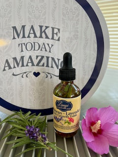 Hibiscus Lavender Hair Growth Tonic, Vegan, Neem Oil, Castor Oil, Rosemary Leaves to Promote Hair Growth, Natural, Herbal, Essential Oils, Tea Tree