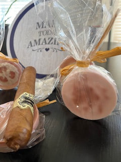 Old Tabacco Road, Loofah Soap 2 Pack, Argan Oil, Shea Butter for Silky Soft Skin, Exfoliating Soap, Elbows, Feet, Dry Dead Skin, Entire Body